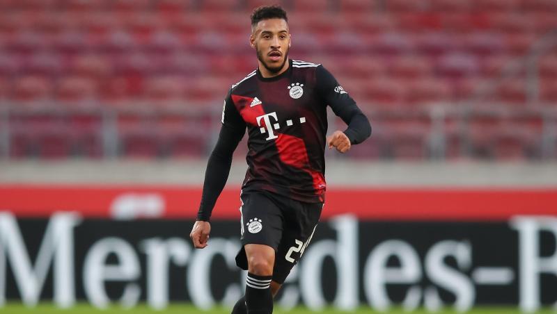 Münchens Corentin Tolisso in Aktion. Münchens Corentin Tolisso in Aktion.