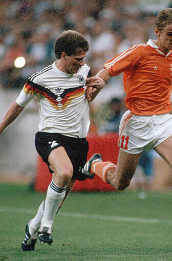 Thomas Reuter im WM-Achtelfinale gegen Holland. Deutschland gewann mit 2:1.