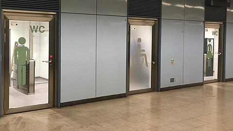 Viele Münchner U-Bahn-Toiletten sind seit Monaten nicht begehbar (Symbolbild).