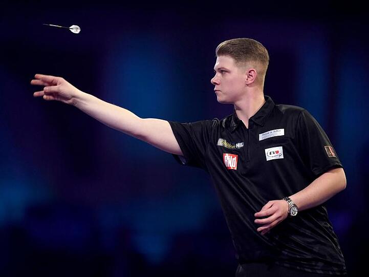 Nico Kurz ist bei der Darts-WM ausgeschieden.
