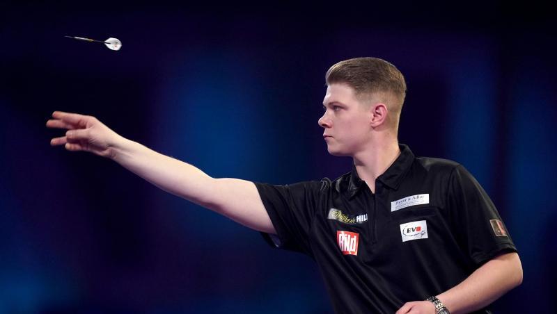 Nico Kurz ist bei der Darts-WM ausgeschieden. Nico Kurz ist bei der Darts-WM ausgeschieden.