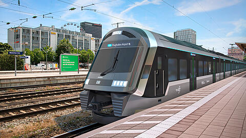 Die Simulationen zeigen, wie die neuen S-Bahnen in München einmal aussehen sollen.
