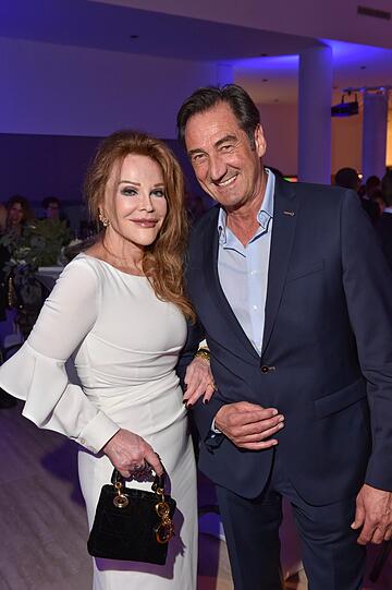 Ulrike Hübner mit Heiner Gschlößl