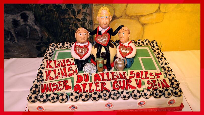 Marzipan&ouml;s war nur die Torte, die J&uuml;rgen Klinsmann zu seinem Amtsantritt bekam.