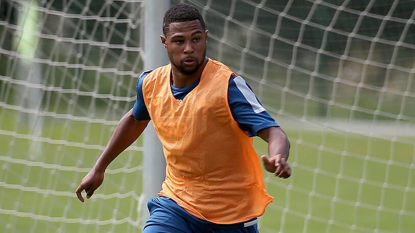 Bayern-Leihgabe Serge Gnabry im Trainingslager der TSG 1899 Hoffenheim.