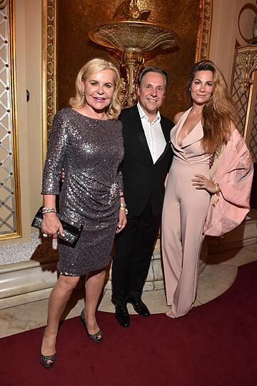 Tessy Pavelkova (Chefredakteurin Neue Woche), Florian Boitin (Chefredakteur Playboy), Alexandra Kamp