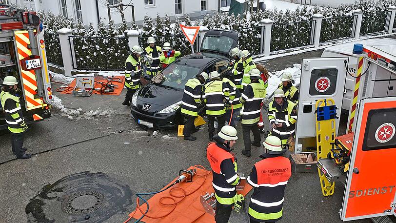 Die 70-Jährige wurde bei dem Unfall schwer verletzt.