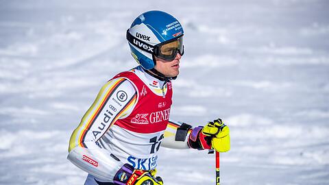 Alexander Schmid aus Deutschland in Aktion.