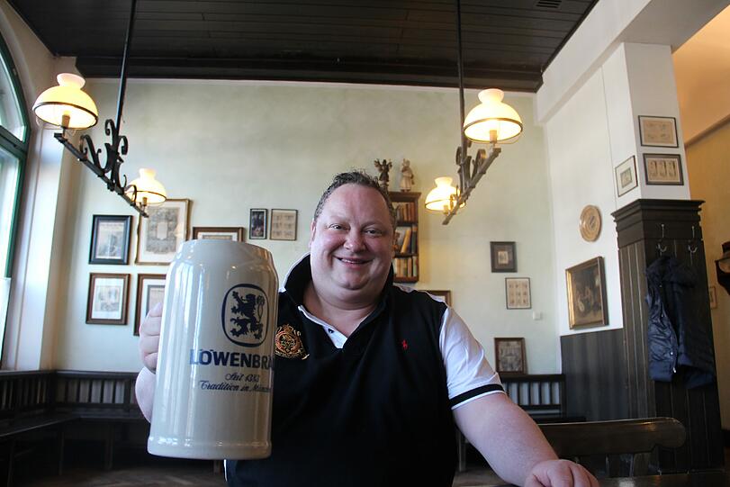 Traut sich die Aufgabe Unionsbräu zu: Wirt Igor Divjak.