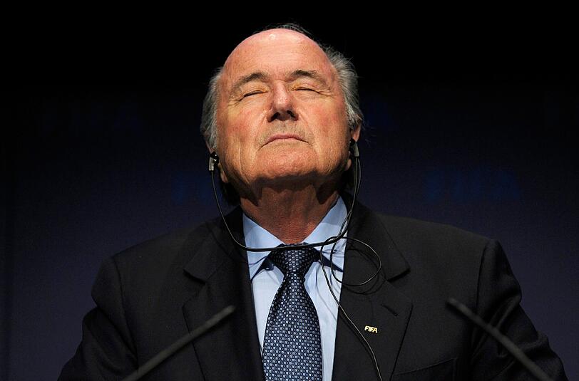 FIFA-Präsident Sepp Blatter: "Man verurteilt mich vor, ohne Beweise für irgendein Fehlverhalten meinerseits. Eigentlich ist das ungeheuerlich.&ldquo;