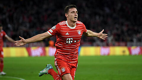 Wie oft wird man die seltenen Pavard-Jubel noch sehen im Bayern-Trikot? Angeblich will der Franzose die Münchner im nächsten Sommer verlassen.