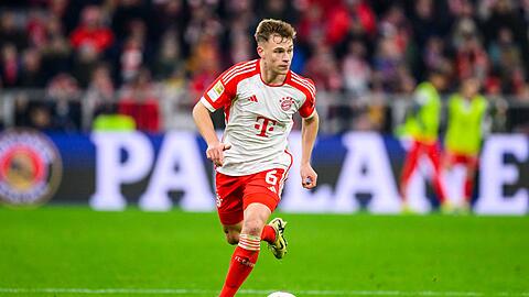 Münchens Joshua Kimmich in Aktion.