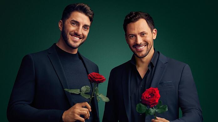 Dennis Gries (li.) und Sebastian Klaus haben dieses Jahr als "Die Bachelors" Premiere gefeiert.