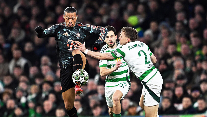 Leroy Sané gegen Celtic Glasgow.