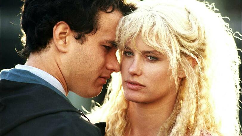 Tom Hanks und Daryl Hannah in Ron Howards Film "Splash - Eine Jungfrau am Haken". Tom Hanks und Daryl Hannah in Ron Howards Film "Splash - Eine Jungfrau am Haken".