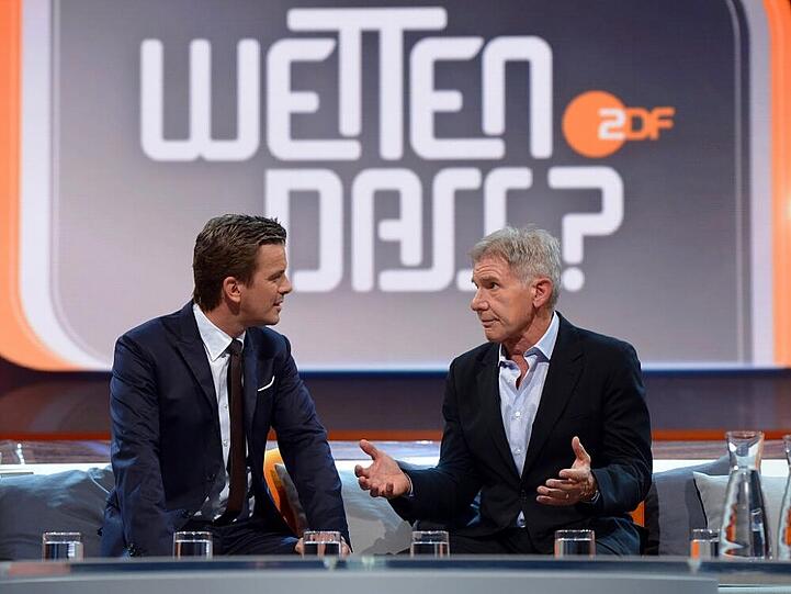 Markus Lanz plaudert mit Harrison Ford