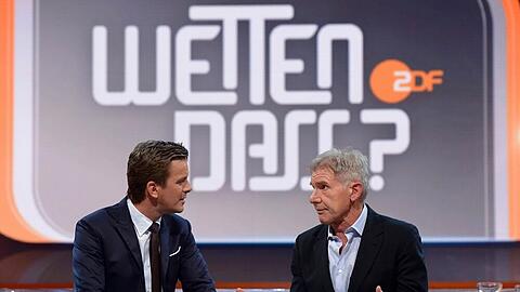 Markus Lanz plaudert mit Harrison Ford