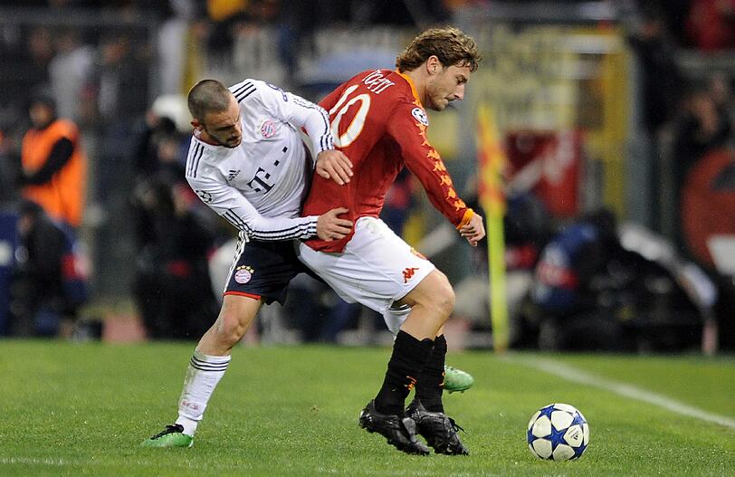 ... wo man allerdings im November 2010 gegen das Team um Superstar Francesco Totti mit 2:3 das Nachsehen hatte.