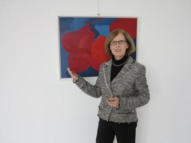 Die Bilder von Gretel Englmann sind im Kulturzentrum 2411 zu sehen.