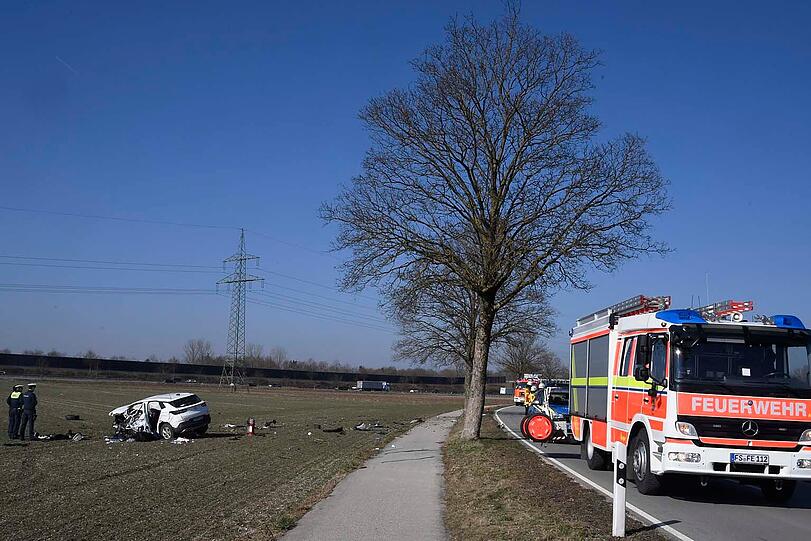Der Unfall ereignete sich am Montagvormittag im Landkreis Eching bei Dietersheim.