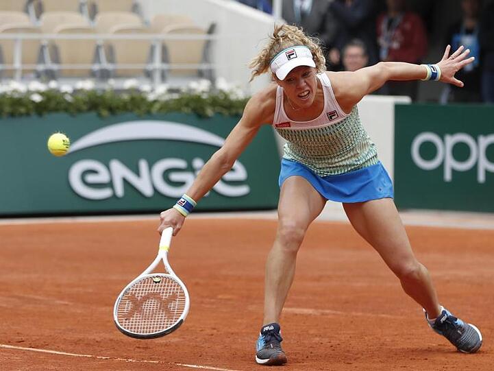 Laura Siegemund verpasste in Paris den Einzug in die dritte Runde.