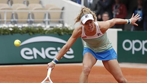 Laura Siegemund verpasste in Paris den Einzug in die dritte Runde.