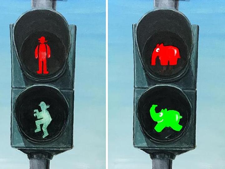 Die Stadt Emden will ihren Ehrenbürger Otto mit speziellen Ampeln würdigen.