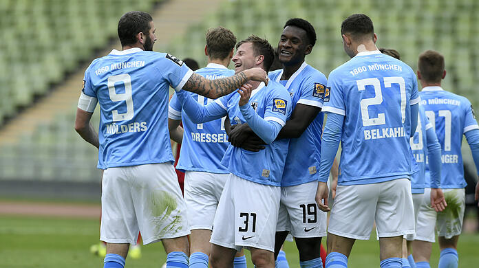Der TSV 1860 hat derzeit allen Grund zum Jubeln.
