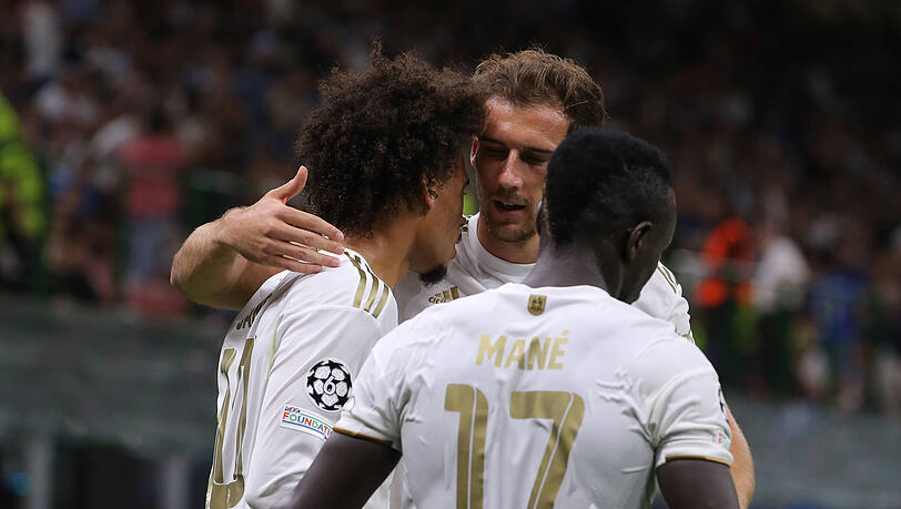 Die Bayern setzten sich zum Auftakt der Champions-League-Gruppenphase mit 2:0 bei Inter Mailand durch.