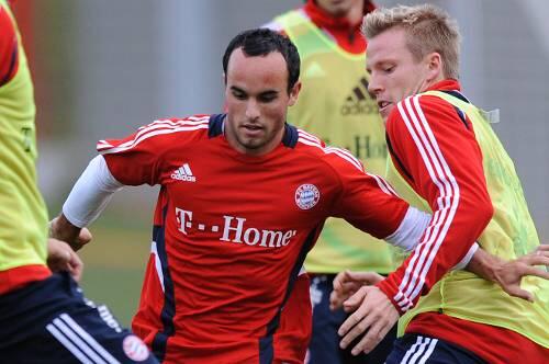 Seit zehn Tagen im Training beim FC Bayern: Landon Donovan.