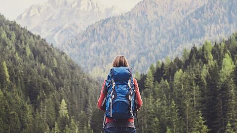 Beim Wandern l&auml;sst sich die Natur ganz fabelhaft erkunden.