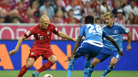 Nach dem Bundesliga-Auftakt zeigte sich Flügelflitzer Robben beeindruckt von Neuzugang Costa.