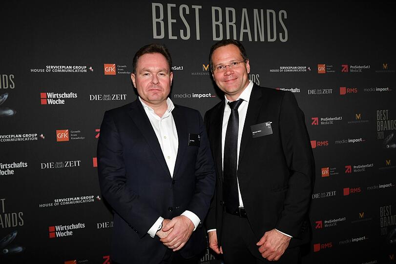 Steve Midgley (GfK) und  Michael Muller (President Northern, Central and Eastern Europe, GfK)