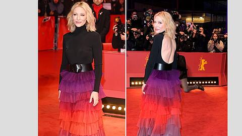 Cate Blanchett auf dem roten Teppich der Berlinale.