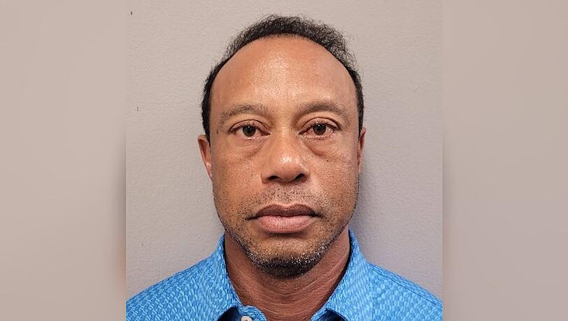 Das Polizeifoto von Tiger Woods letzter Verhaftung. Das Polizeifoto von Tiger Woods letzter Verhaftung.