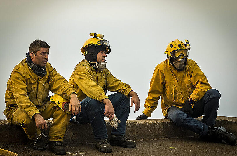 Bei einem Waldbrand auf der zu Portugal gehörenden Atlantik-Insel Madeira sind drei Menschen ums Leben gekommen. Die Bilder.