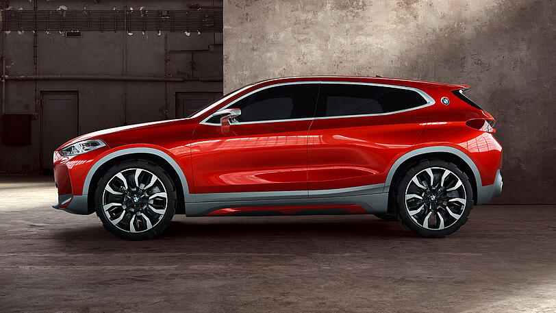 Appetitliche Studie: Der Concept X2 soll BMW-typische Dynamik und Solidität in der feinen Kompaktklasse verkörpern.