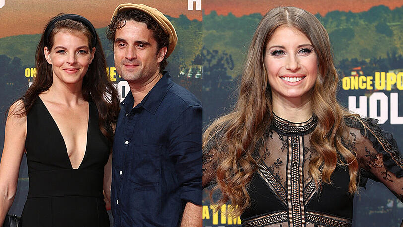 Yvonne Catterfeld (v.l.), Oliver Wnuk und Cathy Hummels ließen sich die Deutschlandpremiere von "Once Upon a Time... in Hollywood" nicht entgehen Yvonne Catterfeld (v.l.), Oliver Wnuk und Cathy Hummels ließen sich die Deutschlandpremiere von "Once Upon a Time... in Hollywood" nicht entgehen