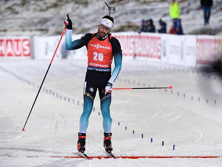 Sieger über 20 Kilometer: Der Franzose Martin Fourcade.