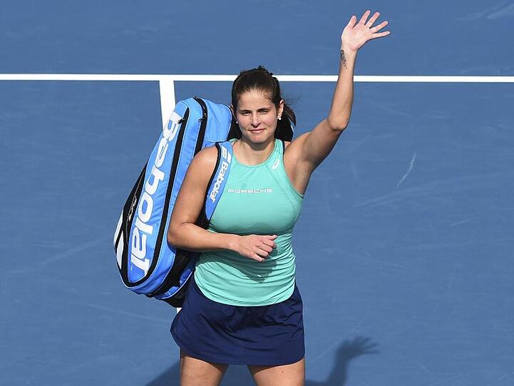 Musste sich in Auckland vor dem Halbfinale verabschieden: Titelverteidigerin Julia Görges.