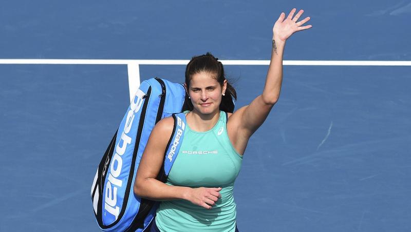 Musste sich in Auckland vor dem Halbfinale verabschieden: Titelverteidigerin Julia Görges. Musste sich in Auckland vor dem Halbfinale verabschieden: Titelverteidigerin Julia Görges.