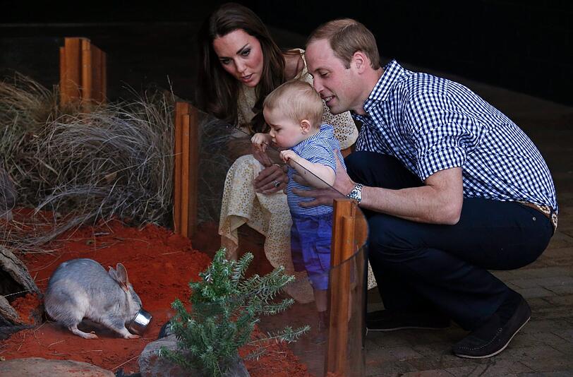 Sehen Sie hier weitere Bilder vom royalen Osterausflug.