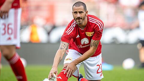 Unions Leonardo Bonucci wird gegen Real Madrid von Beginn an spielen.