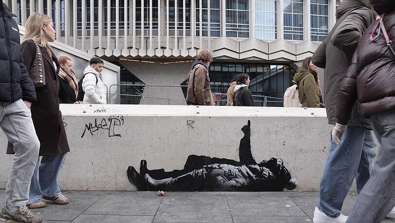 Auf Instagram bekannte sich der K&uuml;nstler zu dem Motiv.