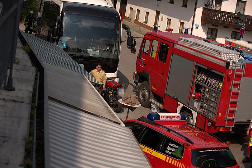 Die Bilder von der Unfallstelle.
