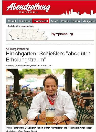 Schritt 3: Foto und Text zum Lieblings-Biergarten erscheinen online.