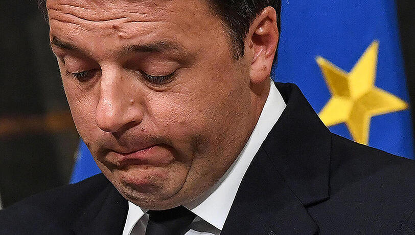 Bittere Pille für EU: Italien droht nach Renzis Aus die Krise