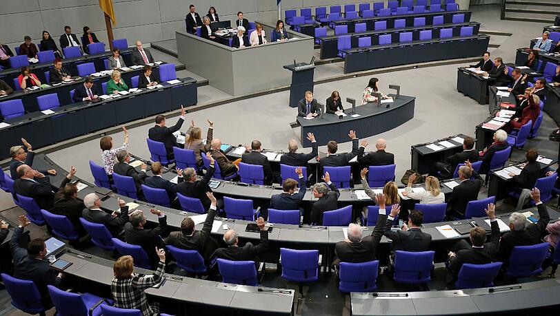 Im Bundestag fiel am Mittwoch das Internet aus. Im Bundestag fiel am Mittwoch das Internet aus.