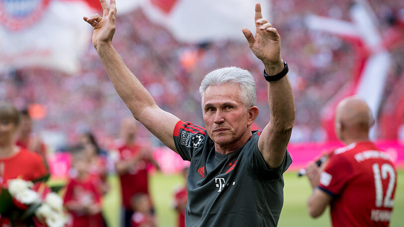 Verabschiedete sich mit dem Meistertitel beim FC Bayern: Jupp Heynckes.