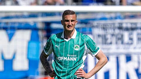 Philipp Ziereis steht angeblich vor seinem Abschied aus F&uuml;rth. (Archivbild)